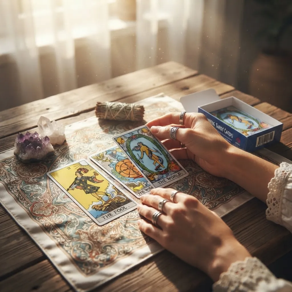 hands holding tarot card 202608241637 sepetalec